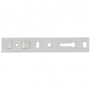 Пластина анкерная АО для оконного профиля KBE, VEKA, 150 мм (70 c), цинк  ...Сибртех 46569