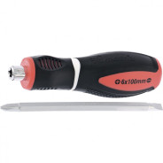 Отвертка комбинированная, SL6.0 / PH2, CrV, двухкомп. рукоятка  ...Matrix 11580