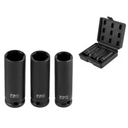 Набор головок ударн. тонкост. 1/2" (17-21мм) 6гр. 3пр. PRO  STARTUL PRO-34003