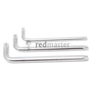 Ключ торкс 5-лучевой TS25 с отверстием  Forsage F-76F25