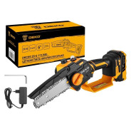 Пила цепная аккумуляторная, 20В, 1АКБ 3,0 А/ч, 6'', 1/4'',  DEKO DKCHS 20-6 ...Deko 063-4307-1