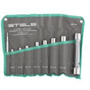 Набор ключей трубок торцевых усиленных 9 пред., CrV  Stels 13779