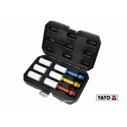 Головки торцевые длинные ударные для алюминиевых дисков 1/2" (17-21мм) 6пр.  ...YATO YT-10563