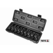 Головки-Насадки ударные 1/2" TORX Т20-T70 ( набор 9пр)  YATO YT-10654