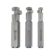 Головки раздвижные внутренние для труб и фитингов диаметром 3/8", 1/2" и 3/4", набор ...YATO 