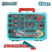 Набор оснастки для многофункционального инструмента   (23 шт)...TOTAL TAKTMT2301