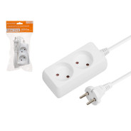 Удлинитель 1.5м (2 роз., 2.2кВт, б/з, ПВС 2х0.75)  ЮПИТЕР JP8101-20