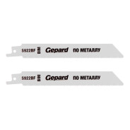Пилка сабельная по металлу, S922BF, 2 шт.,  GEPARD GP0618-24