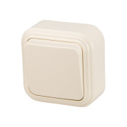Выключатель 1 клавишный, открытый, до 6А, бежевый, Стандарт, VA 16-131-БЖ,  ...ЮПИТЕР JP7430-01
