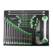 Набор ключей 31 пр. в ложементе  Rock FORCE RF-K5315