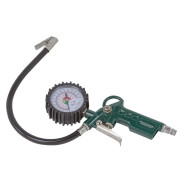 Пистолет для подкачки шин с аналоговым манометром и шлангом (0-16Bar), в блистере  ...Rock FORCE RF-STG-05