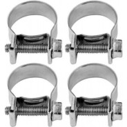 Хомуты зажимные 16-18/9мм (4шт)  VOREL 73784