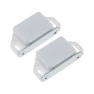 Защелка магнитная 55мм белая (2 шт в пакете)  STARFIX SMF-07509-2