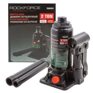 Домкрат бутылочный 2т (h min 148мм, h max 278мм)  Rock FORCE RF-T90204(DS)