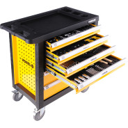 Тележка инструментальная с инструментом (177 пр.)  VOREL 58540