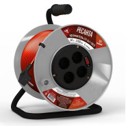 Удлинитель силовой на катушке 50м, 1.1кВт, Ресанта СУ-2х1-50/2...РЕСАНТА 61/118/5