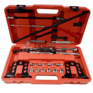 Рассухариватель клапанов в комплекте со щипцами для маслосъемных колпачков, 25пр. в кейсе  F-62125...Forsage F-04A2079