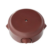 Коробка монтажная КМ-449 коричневая, Ретро  BYLECTRICA КМ-449кор