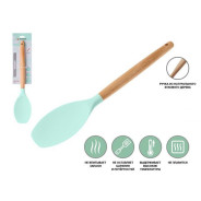 Ложка кулинарная, EcoVillage, бирюзовая  PERFECTO LINEA 21-320702