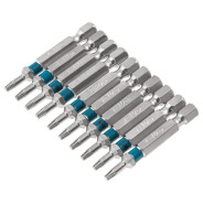Набор бит TORX 10х50, сталь S2, 10 шт.  Gross 11468