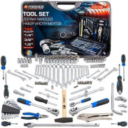 Набор инструментов 142 пр. 1/4''3/8''1/2''6pt  Forsage F-41421-5 SM