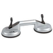 Стеклодержатель алюминиевый на 2 присоски 115мм.  0VOREL 5312