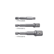 Набор переходников 1/4" под шуруповерт 3 ед. (1/4", 3/8", 1/2")  ...Toptul GAAR0301