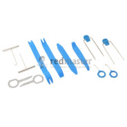 Набор приспособлений для демонтажа обшивки салона и радиоприемников,12пр.  ...Forsage F-905M1С