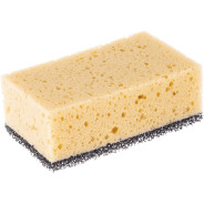 Губка крупнопористая комбинированная для удаления эпоксидной затирки 160х95х60 мм, Россия  ...Сибртех 86840