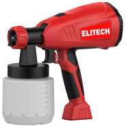 Краскораспылитель сетевой КЭ 0426П ,400Вт , HVLP , 0,8 л ,  ELITECH 207362