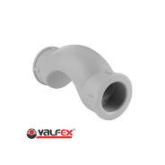 Обвод ПП d 32 короткий, серый  Valfex 10170032Г