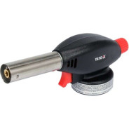 Горелка газовая шеф-повара на цанговый баллон с пьезоподжигом 1300С, 1.3 кВт, 96 г/ч   YG-30105...YATO 