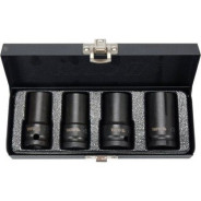 Головки торцевые ударные для снятия предохранительных винтов 1/2" (17-26мм) L55мм.  ...YATO YT-06030