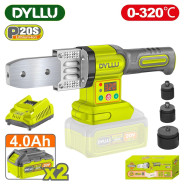 Паяльник для полипропиленовых труб аккумуляторный, 20В, 2АКБ 4,0 А/ч,   ...DYLLU DTWM20182