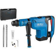 Перфоратор BH 5001 в чем. 1500 Вт, 5-15 Дж, 50 мм, 2 реж. + 1 зуб., 1 сверло, SDS-max, рег. об.  ...BULL 1333955