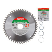 Диск пильный 200х32/30 мм. 48 зуб. по дереву (твердоспл. зуб)  ВОЛАТ 88140-48