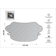 Накидка защитная на лобовое стекло автомобиля 142х98 см  PERFECTO LINEA 40-142000