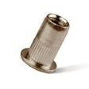 Заклепка резьбовая стальная М12 цилиндрическая с насечкой стандартный борт уп.50 шт.  ...MESSER 211112S-50