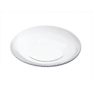 Тарелка обеденная стеклянная, 250 мм, круглая, Даймонд (Diamond)  ...NORITAZEH 401022T