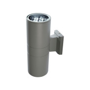Светильник фасадный PWL-300110/30D 2x12w 6500K GR (серый) (светодиодный,  2160 Лм)  ...JAZZWAY 5015128B