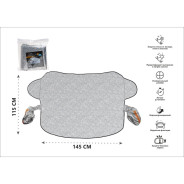 Накидка защитная на лобовое стекло и зеркала автомобиля, 145х115 см  ...PERFECTO LINEA 40-145000
