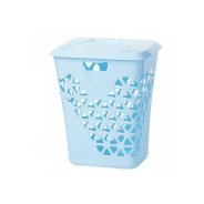 Корзина для белья ВЕНЕЦИЯ 60л (голубой)  IDEA М2606