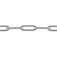 Цепь сварная длиннозвенная, оцинк. М5 DIN 763 (бухта 30 м)  STARFIX SMP-42317-30