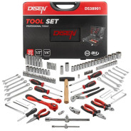 Набор инструментов в пластиковом кейсе (122 предмета)  DISEN DS38901