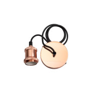 Светильник декоративный RETRO, PLC 01, E27, 230V/1M, ROSE GOLD, патрон с проводом,  ...JAZZWAY 5015975