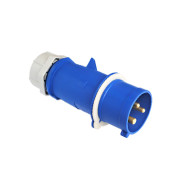 Вилка  силовая, промышленного назначения переносная двухполюсная  ...BYLECTRICA ВП32-922