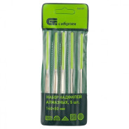 Набор надфилей алмазных, 140х50х3, 5 шт.  Сибртех 158307