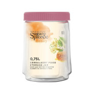 Банка для сыпучих продуктов Honey 0.75 л, брусника  SUGAR&SPICE SE224810054