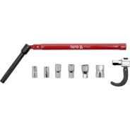 Ключ гаечный для фитингов 9, 10, 11, 12, 14, 17мм (8пр.)  YATO YT-24781