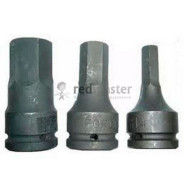 3/4" бита-насадка 6-гранная ударная 27мм  Force 2649027